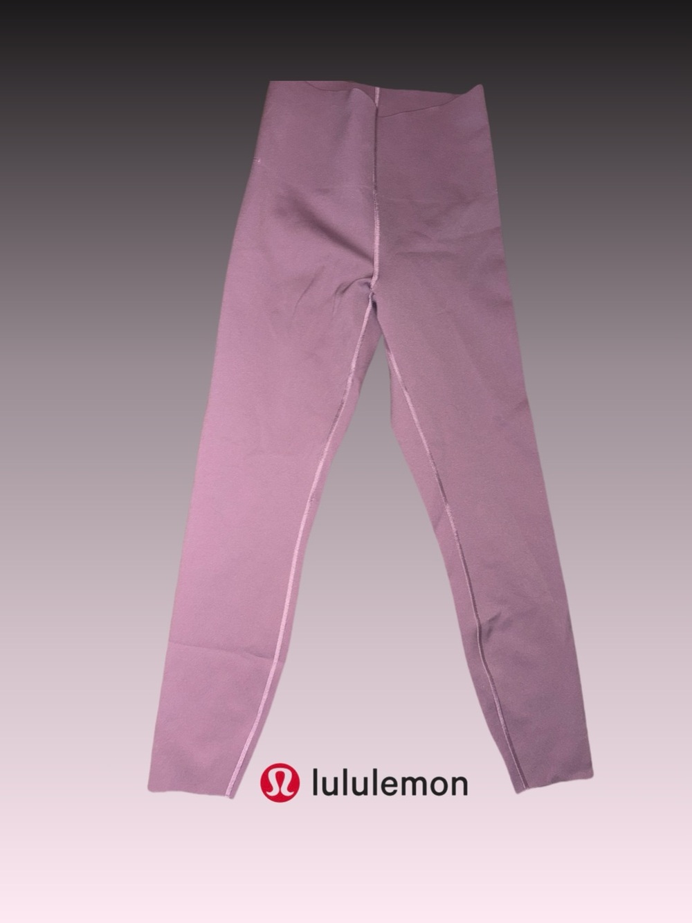 Lululemon High-Rise Mauve Leggings glow up hr size 6